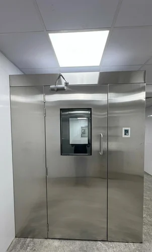 Stainless Steel Clean Room Air Shower, For Hospitals,Laboratories, Single-Chamber
